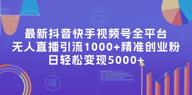 （11970期）最新抖音快手视频号全平台无人直播引流1000+精准创业粉，日轻松变现5000+-屈原聊项目