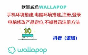 wallapop整套详细闭环流程：最稳定封号率低的一个操作账号的办法-屈原聊项目