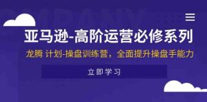 亚马逊高阶运营必修系列，龙腾计划-操盘训练营，全面提升操盘手能力-屈原聊项目