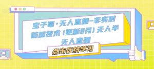 宝子哥·无人直播-非实时防风技术(更新25年9月)无人半无人直播-屈原聊项目
