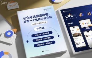 公众号运营高阶课,打造一个优质IP公众号-屈原聊项目