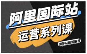 阿里国际站运营系列课,涵盖精准引流、直通车与全站推实战SOP,搭配AI效率工具包与高阶增长玩法-屈原聊项目