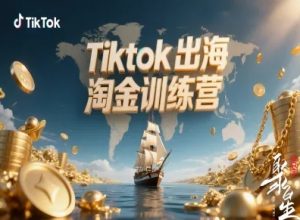 Tiktok出海淘金训练营,跨境电商TK实战变现-屈原聊项目